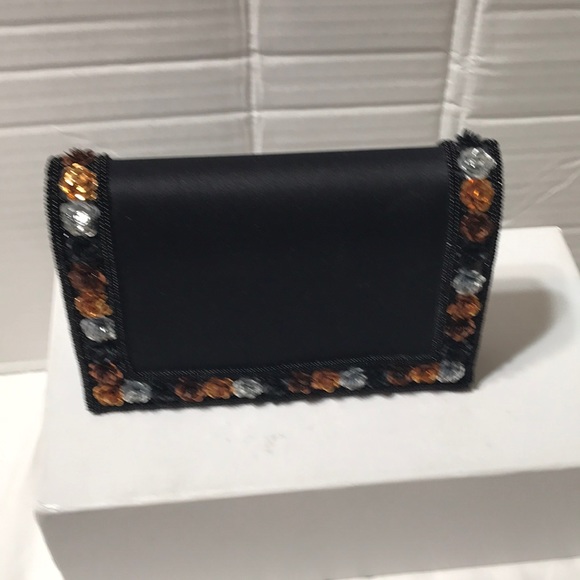 Carla March clutch with fabric strap - Picture 1 of 8